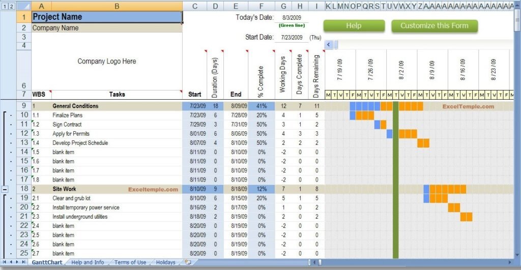 Management Templates Archives - Free Excel Templates | Exceltemple